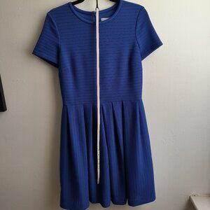 Calvin Klein Cobalt Blue fit and flare dress